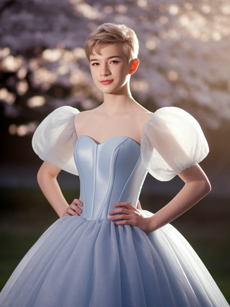 Even In Her Prom Dress